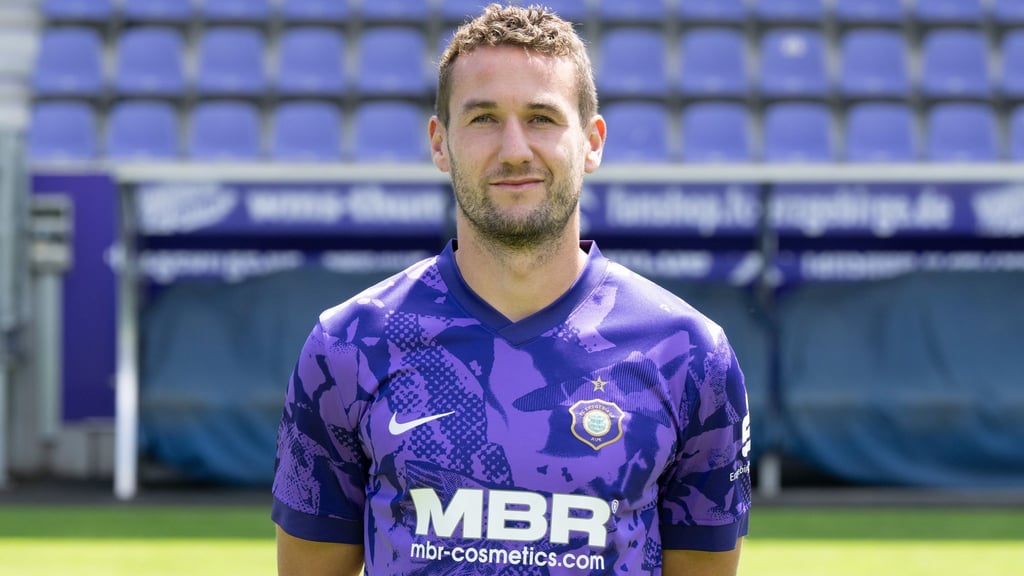 Julian Günther Schmidt erzielte den zwischenzeitlichen Ausgleich für Erzgebirge Aue. (Archivbild)