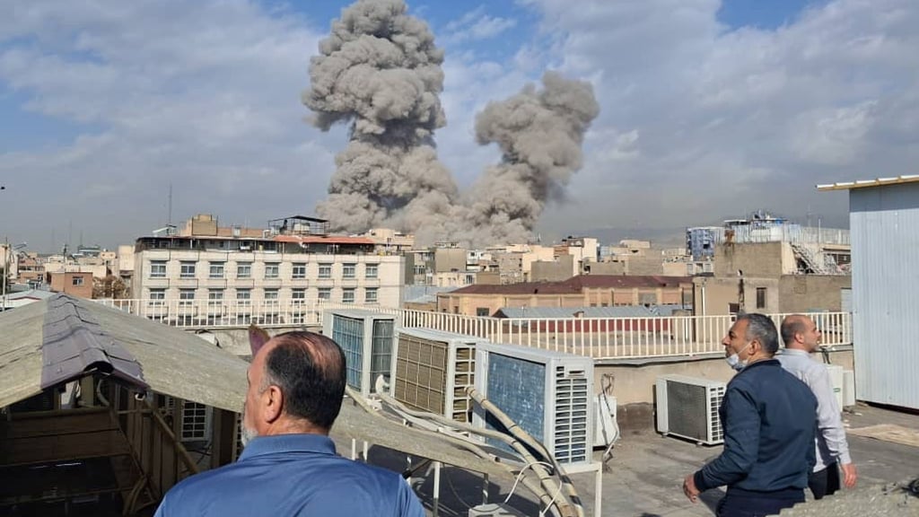 In Irans Hauptstadt gab es mehrere Explosionen.