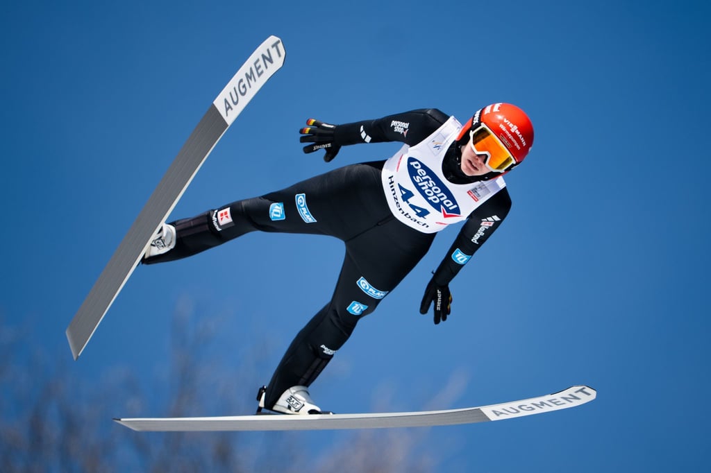 Selina Freitag wurde beim Skisprung-Weltcup in Hinzenbach beste Deutsche.