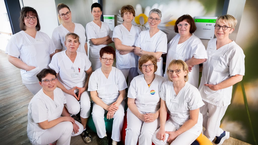 Das Hebammenteam der Helios Klinik Jerichower Land.