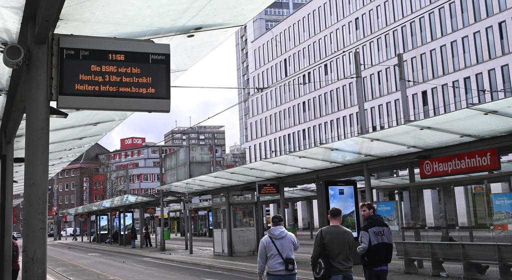 Keine Busse und Straßenbahnen vor dem Bundesliga-Spiel in Bremen
