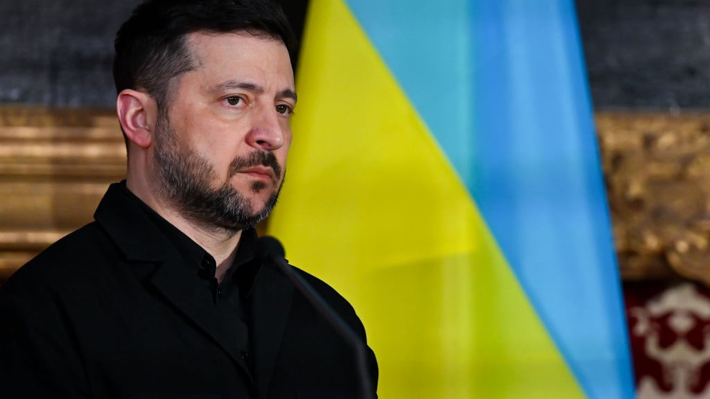 Laut Selenskyj wirkt sich der Krieg in der Ukraine auch auf sein Familienleben aus.