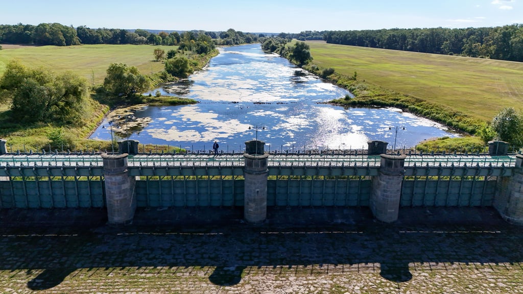 Das Pretziener Wehr hat für den Hochwasserschutz Magdeburgs eine immense Bedeutung. 