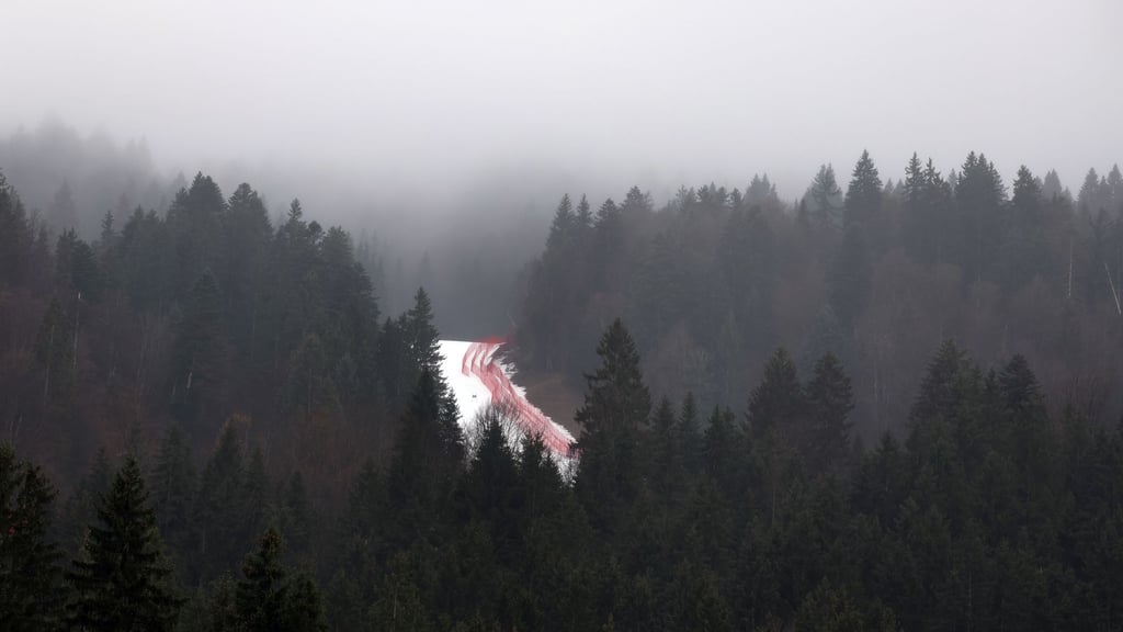 Nebel-Absage: Super-G fällt aus