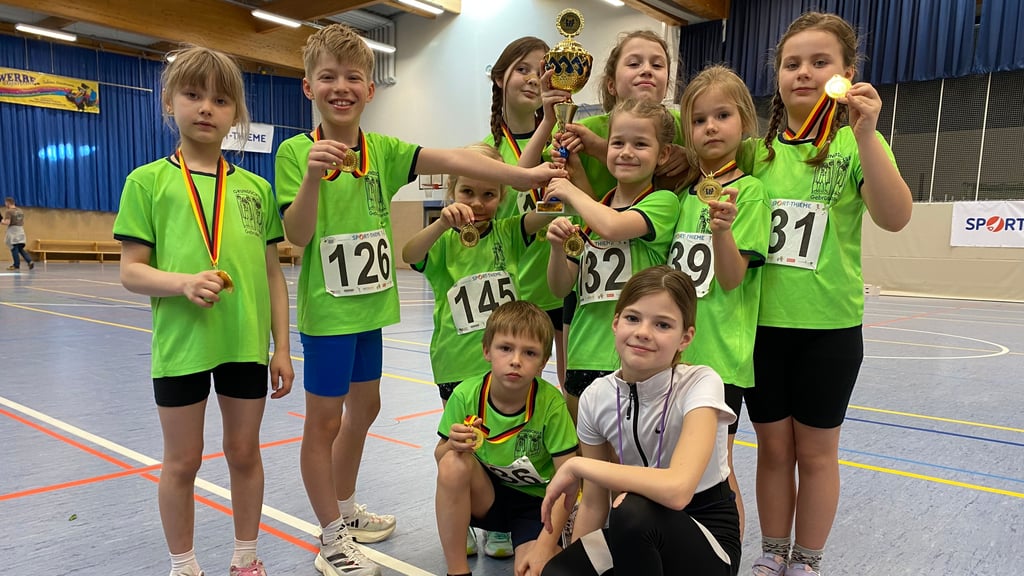 Die Kinder der Gebrüder-Alstein-Schule konnten den Grundschulcup dieses Jahr wieder für sich entscheiden. 