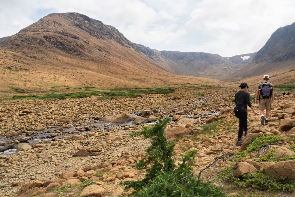 Von wegen nur Steine: In den Tablelands teilt sich die Landschaft eindrucksvoll mit.