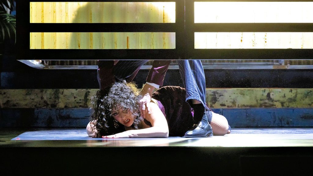 Glanzvoller Einsatz: Iordanka Derilova ist Alma.