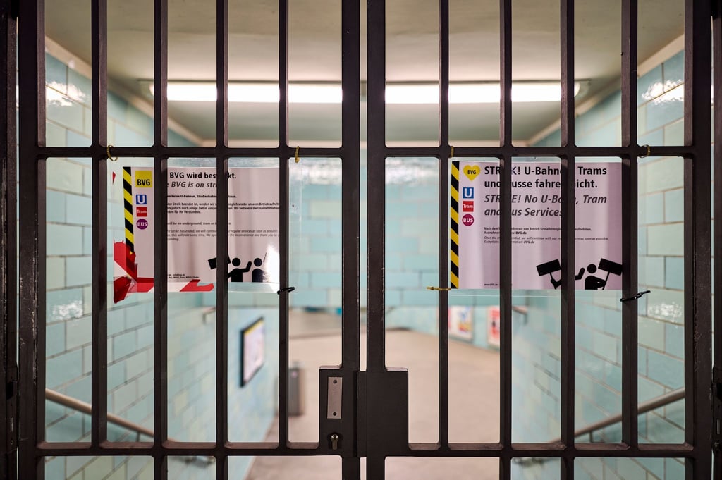 Die Gewerkschaft Verdi bestreikt für 48 Stunden den Berliner Nahverkehr.