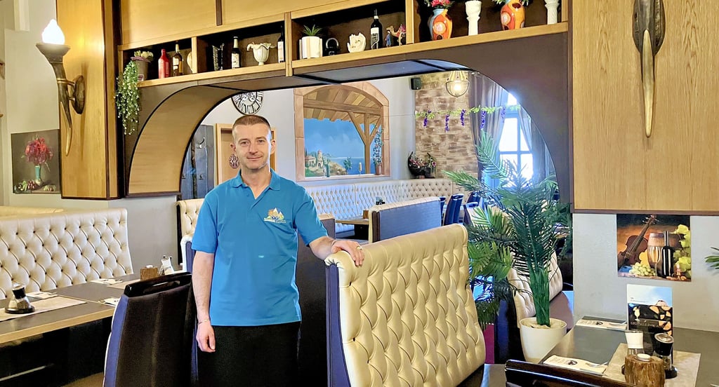 Lulian Haskaj betreibt das Lokal Elijos in Hohenmölsen und ist seit zwei Jahren für ein weiteres Restaurant verantwortlich, das ihm Kopfschmerzen bereitet. 