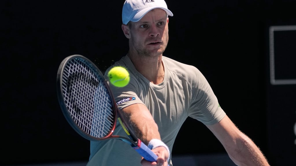Tennisprofi Yannick Hanfmann steht in Chile im Finale. (Archivbild)