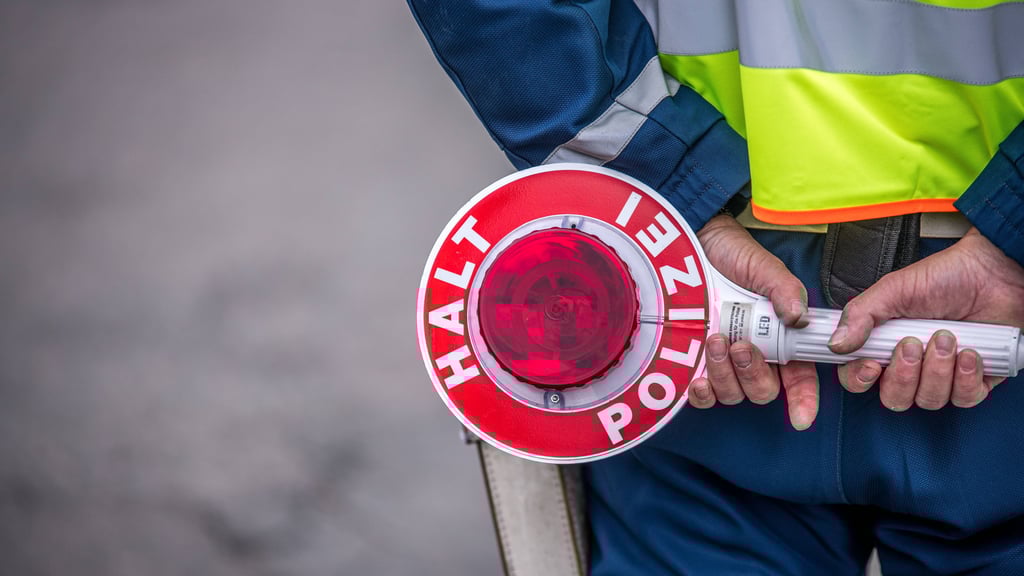 Der BMW-Fahrer wurde in Jütrichau gestoppt. 