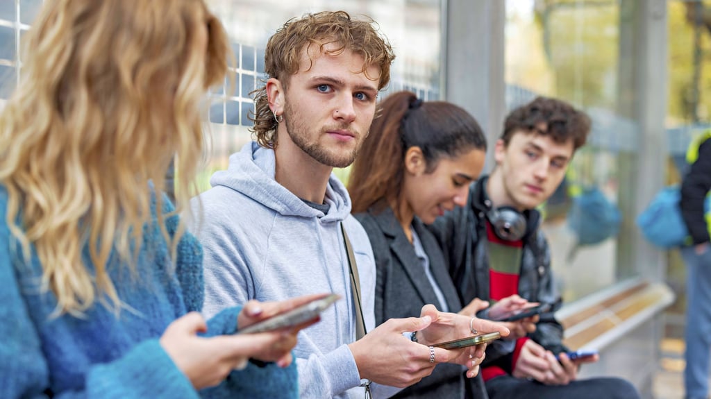Jugendliche aus Muldestausee kritisieren das geplante Social-Media-Verbot von SPD und CDU. 