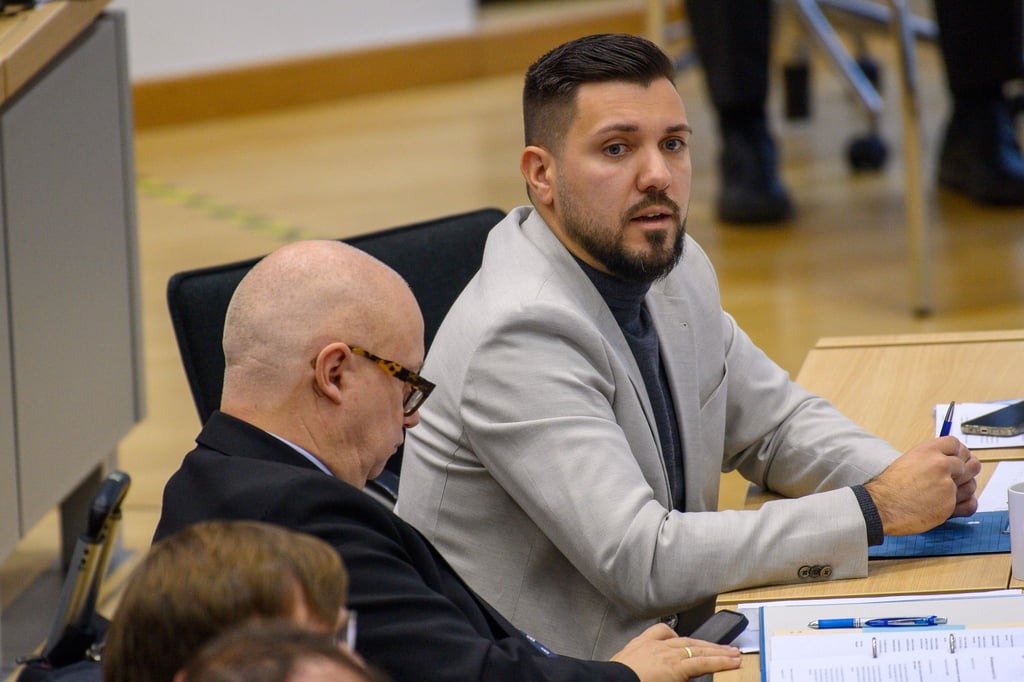 Der AfD-Politiker Tobias Rausch ist in die Kritik geraten. (Archivbild)