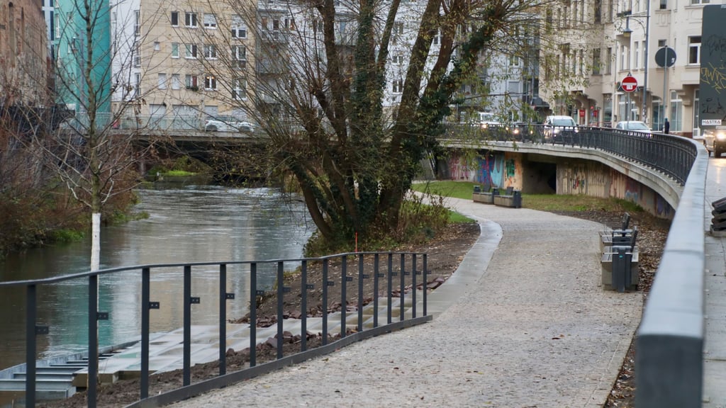 Die Promenade am Robert-Franz-Ring steht in der Kritik.