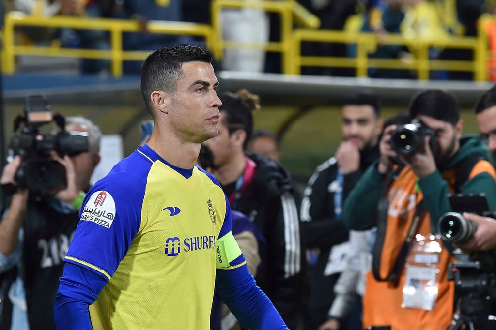 Cristiano Ronaldo sollte mit dem Team von Al Nassr eigentlich in Dubai spielen - die Begegnung wurde aus Sicherheitsgründen abgesetzt. (Archivbild)