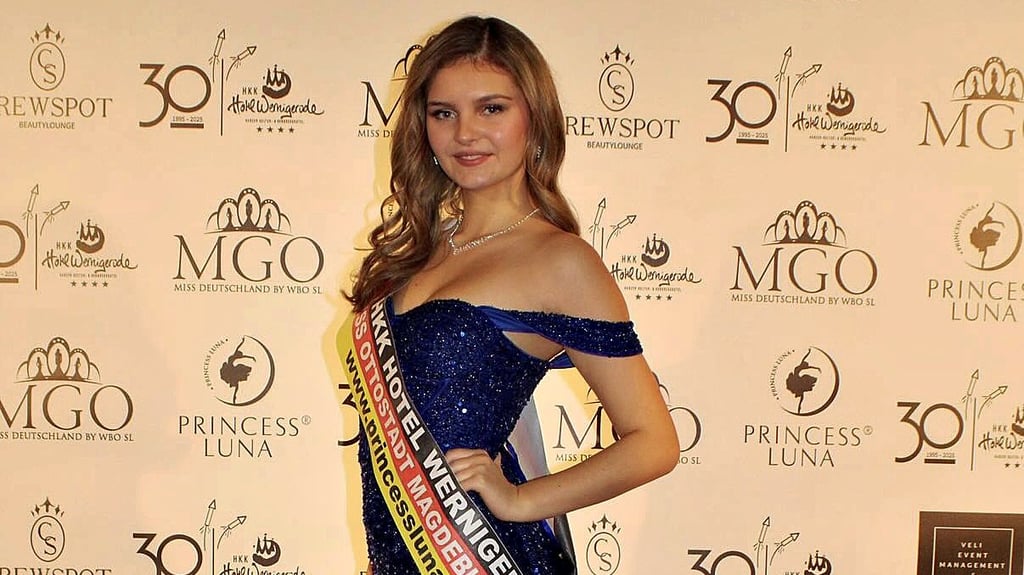 Leonie Käter, Miss Mitteldeutschland, wird in Staßfurt dabei sein, wie Torsten Sielmon mitteilt.