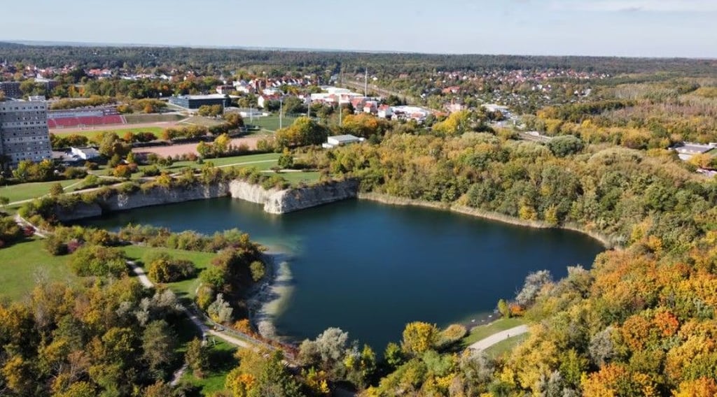 Am Bruchsee in Halle-Neustadt, hier eine Archivaufnahme, war es zu der sexuellen Belästigung gekommen.&nbsp;