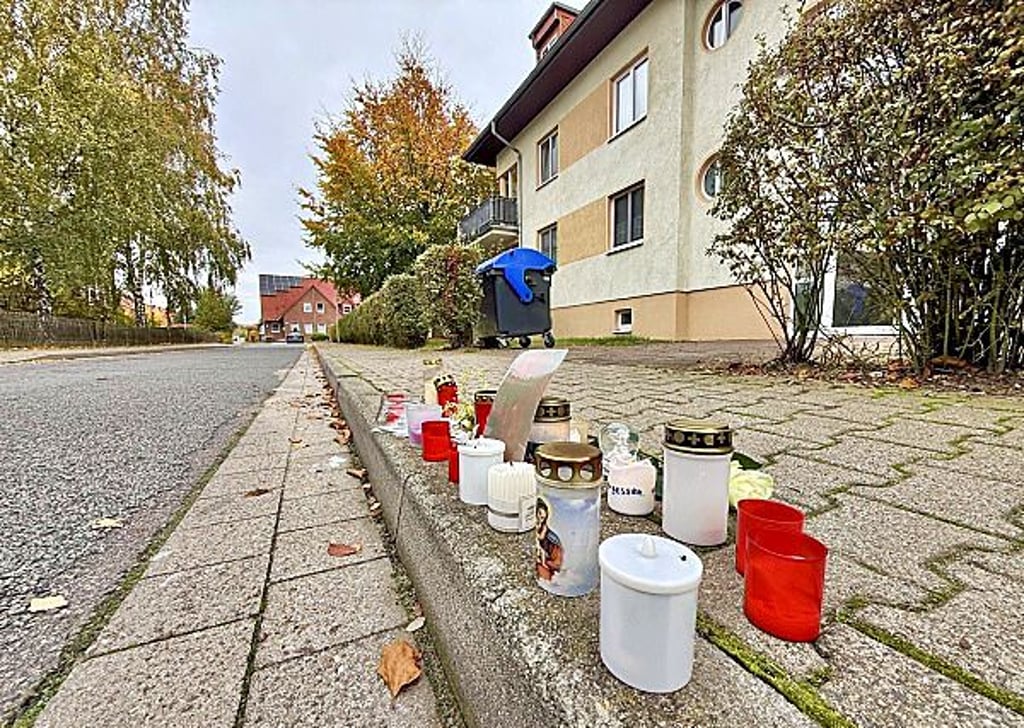 Der Tatort im Oktober 2024 in Roßlau nach der Tat.