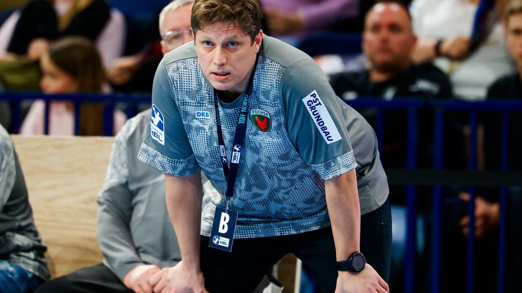 Füchse-Trainer Nicolej Krickau sieht einen Aufwärtstrend