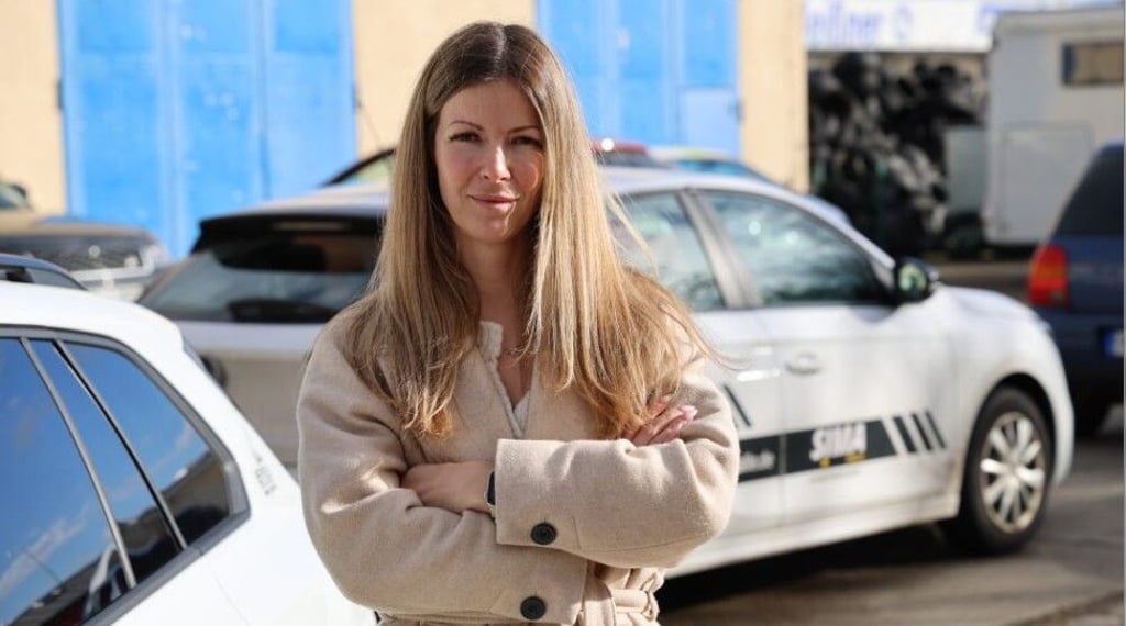 Julia Lange, Chefin der Firma Sicherheitsmanagement Halle.