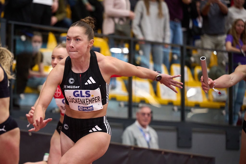 Einzelstarts plant Gina Lückenkemper erst wieder in der kommenden Freiluft-Saison.