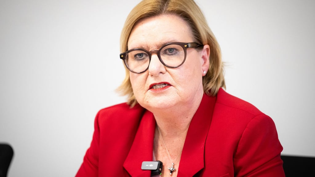 Bremen Innensenatorin verurteilt den Brandanschlag. (Archivfoto)