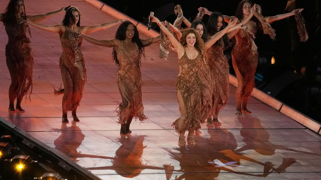 „Das ist ein Traum“ : Die 49-jährige Shakira zeigte sich vor ihren mexikanischen Fans begeistert.