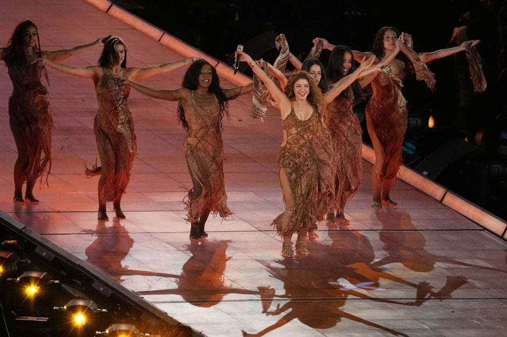 „Das ist ein Traum“ : Die 49-jährige Shakira zeigte sich vor ihren mexikanischen Fans begeistert.