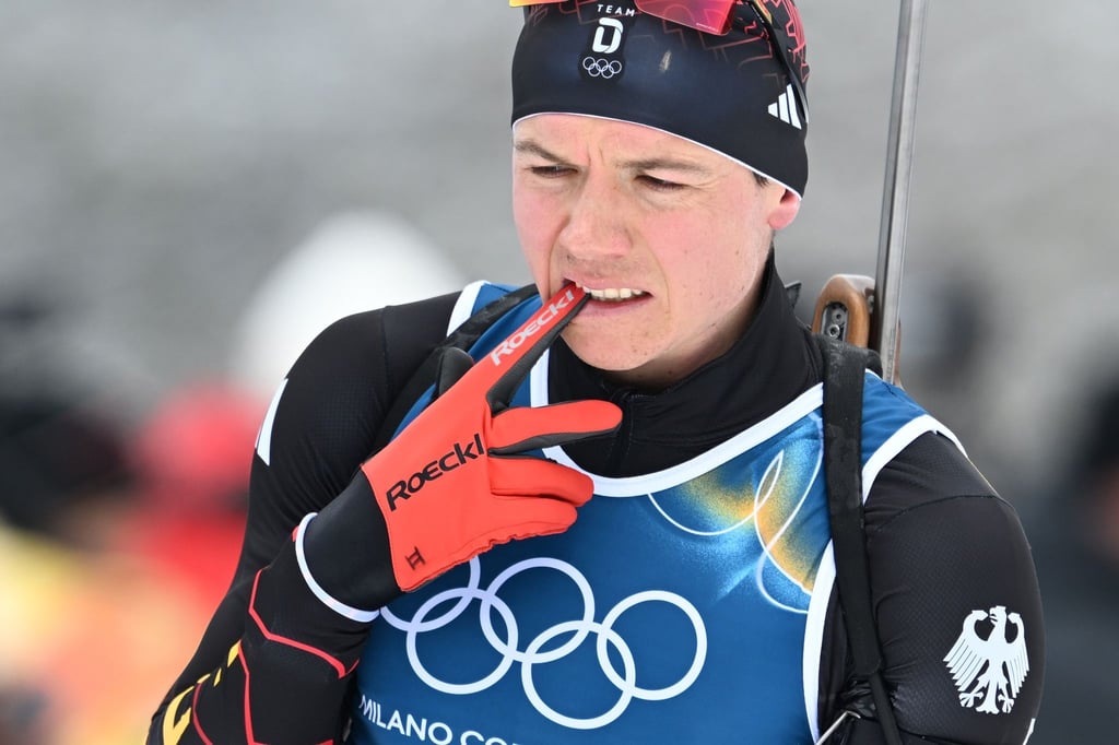 Biathlet Justus Strelow muss auf den ersten Weltcup nach den Olympischen Spielen verzichten. (Archivbild)