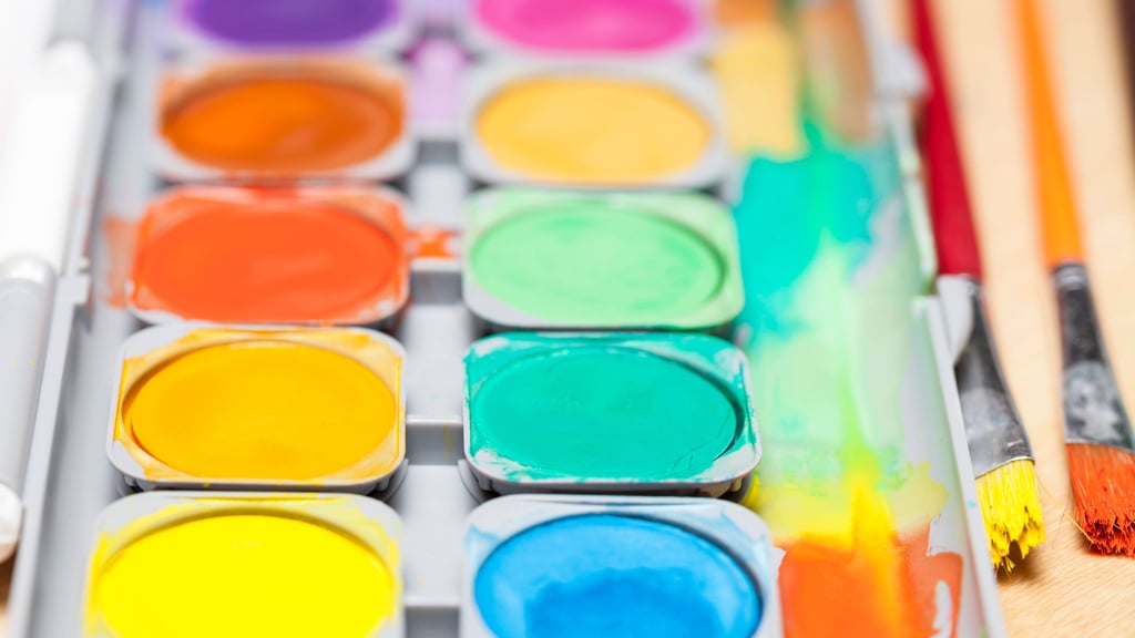 Der VEB Varia Mügeln lieferte seine Farbkästen auch in den Westen.