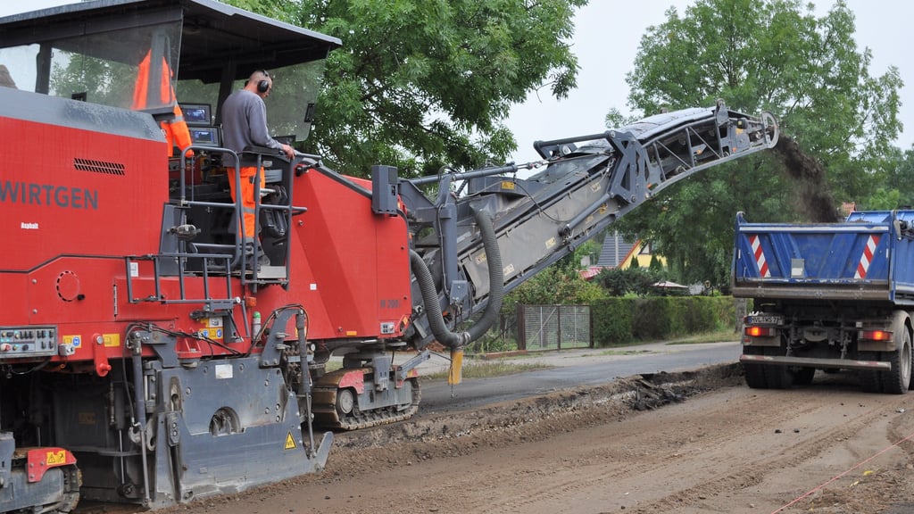 Bald rücken wieder Baufahrzeuge in der Friedenstraße an. 