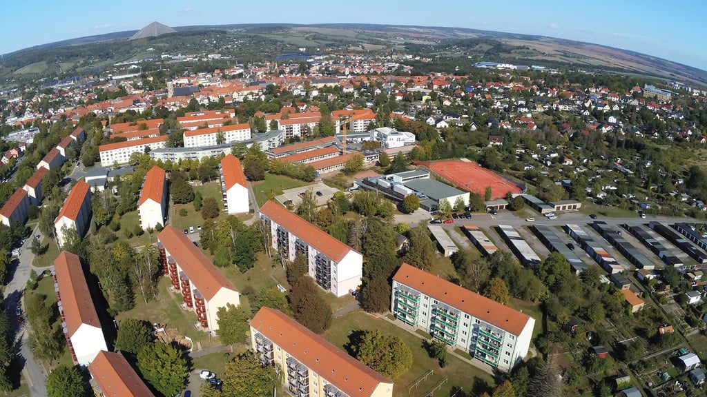 In den Städten - im Foto Sangerhausen - wohnen in Mansfeld-Südharz mehr Menschen zur Miete als in einer eigenen Immobilie.