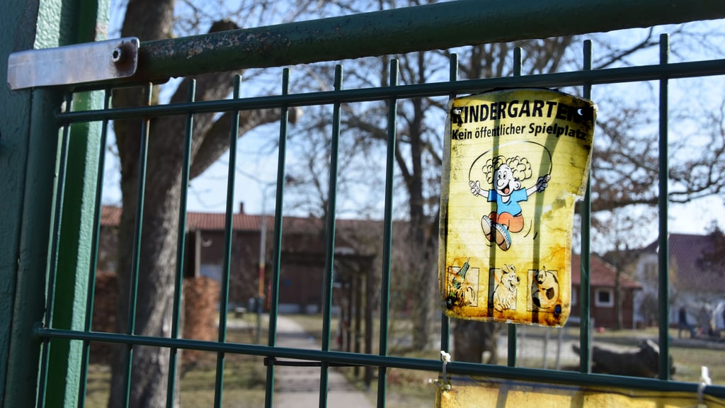 Das Gebäude der Kita „Eichkätzchen“ in Zobbenitz – hier laufen derzeit Prüfungen und Beratungen zur sicheren Nutzung der Einrichtung.