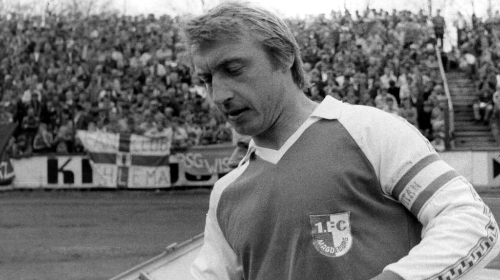 Joachim Streich in den 80er Jahren: Eine Ikone vom 1. FC Magdeburg.