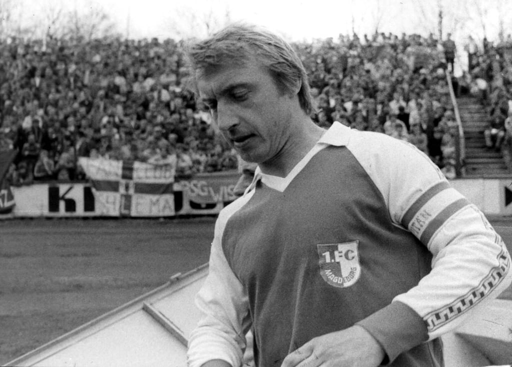 Joachim Streich in den 80er Jahren: Eine Ikone vom 1. FC Magdeburg.