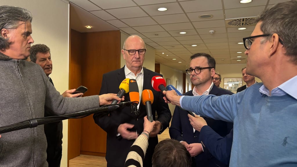 Die SPD von Ministerpräsident Dietmar Woidke und die CDU von Landeschef Jan Redmann stehen vor dem Abschluss der Koalitionsverhandlungen. (Archivbild)