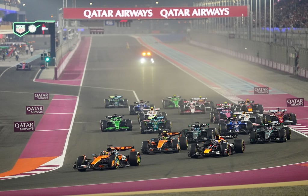 Auf dem Lusail International Circuit macht auch die Formel 1 Station. (Archivbild)