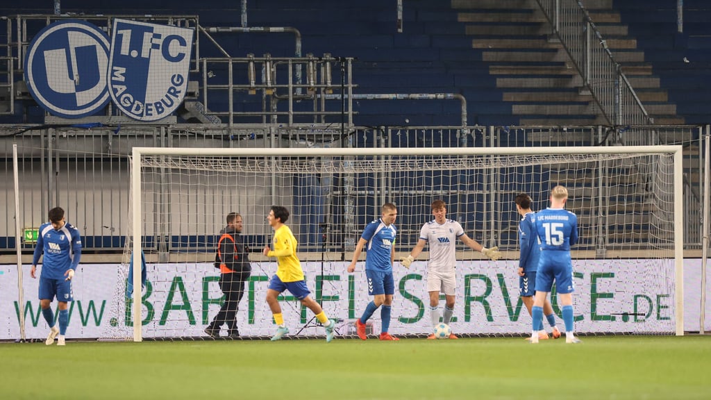 Für gewöhnlich ist die Nordtribüne nur bei Partien des 1. FC Magdeburg II leer.