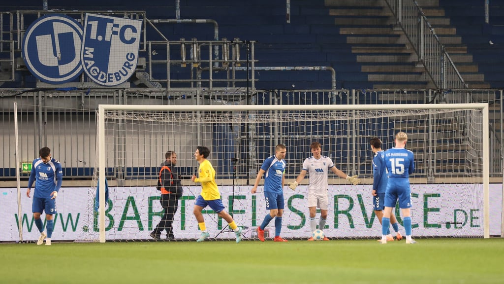 Für gewöhnlich ist die Nordtribüne nur bei Partien des 1. FC Magdeburg II leer.