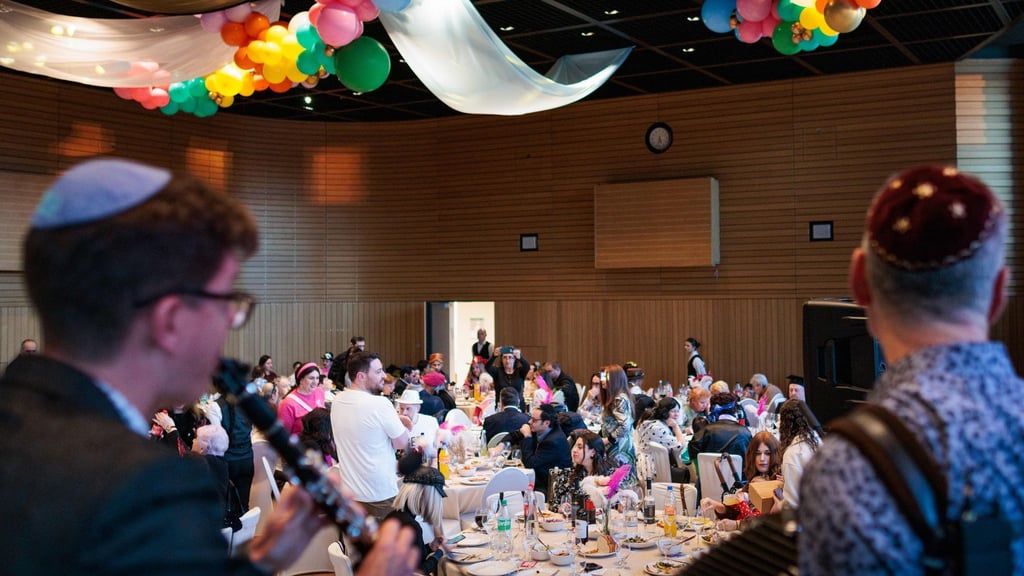 Die Jüdische Gemeinde hat zum Purim-Fest geladen.