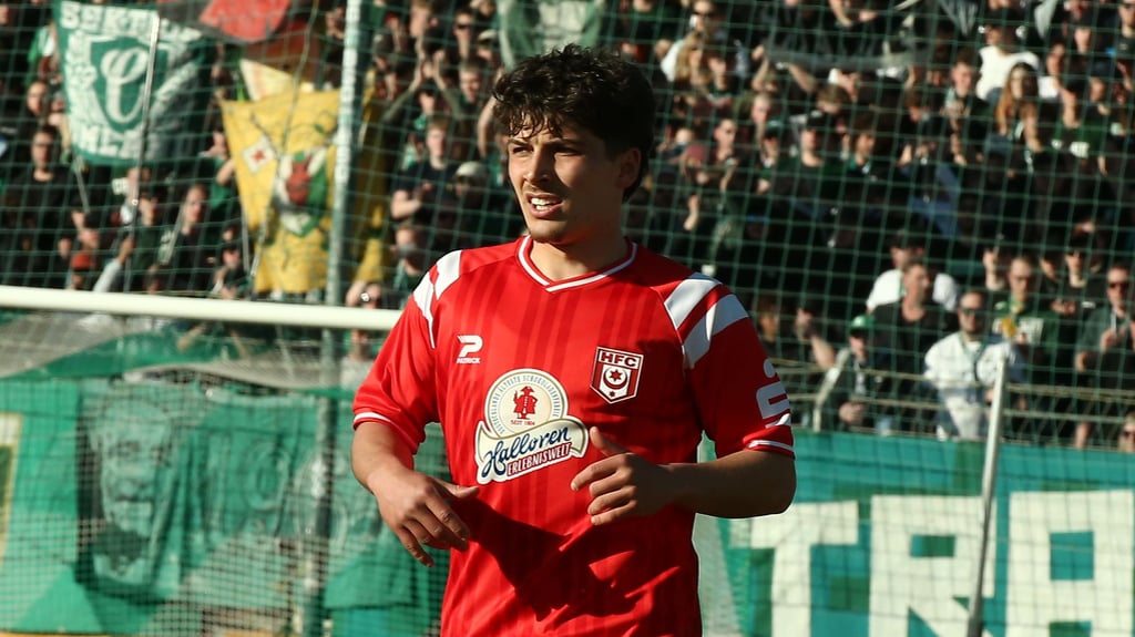 Joscha Wosz erzielte beim Sieg in Leipzig sein zweites Saisontor. 