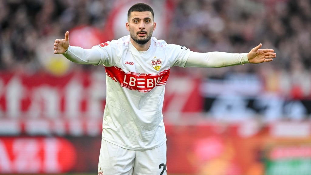 Aktuell in Topform: Stuttgarts Stürmer Deniz Undav. (Archivbild)
