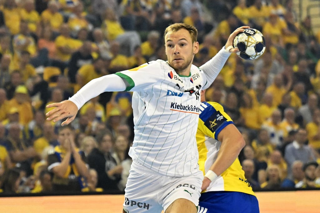 Welthandballer Mathias Gidsel war mit acht Toren bester Füchse-Schütze. (Archivbild)