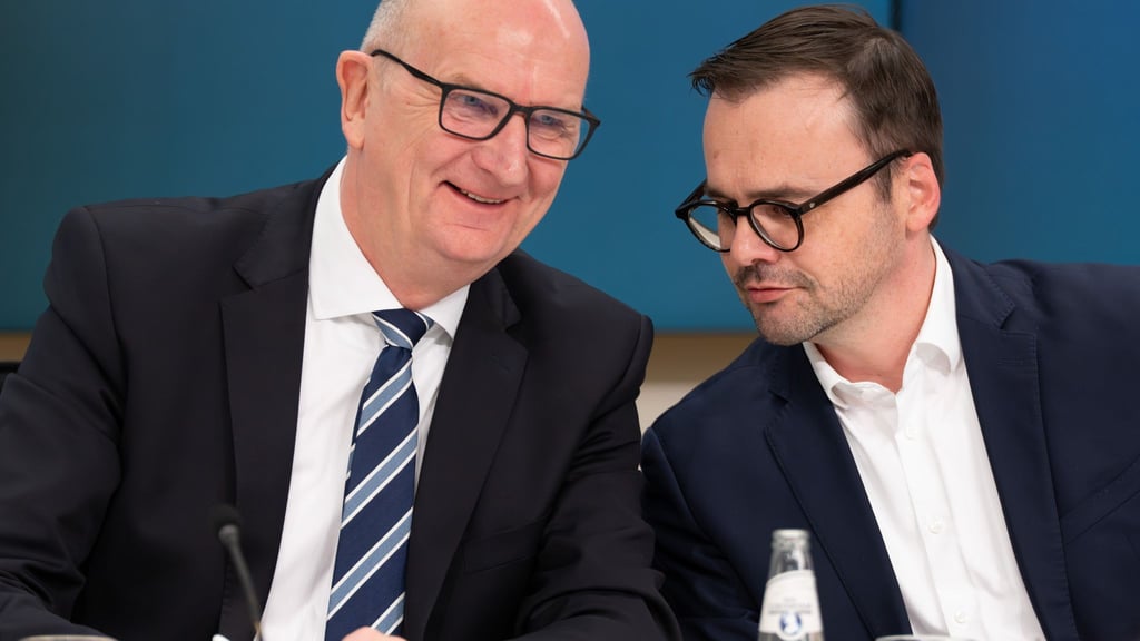 Brandenburgs SPD-Ministerpräsident Dietmar Woidke und CDU-Landeschef Jan Redmann haben sich nach eigener Darstellung bei den Koalitionsverhandlungen besser kennengelernt.