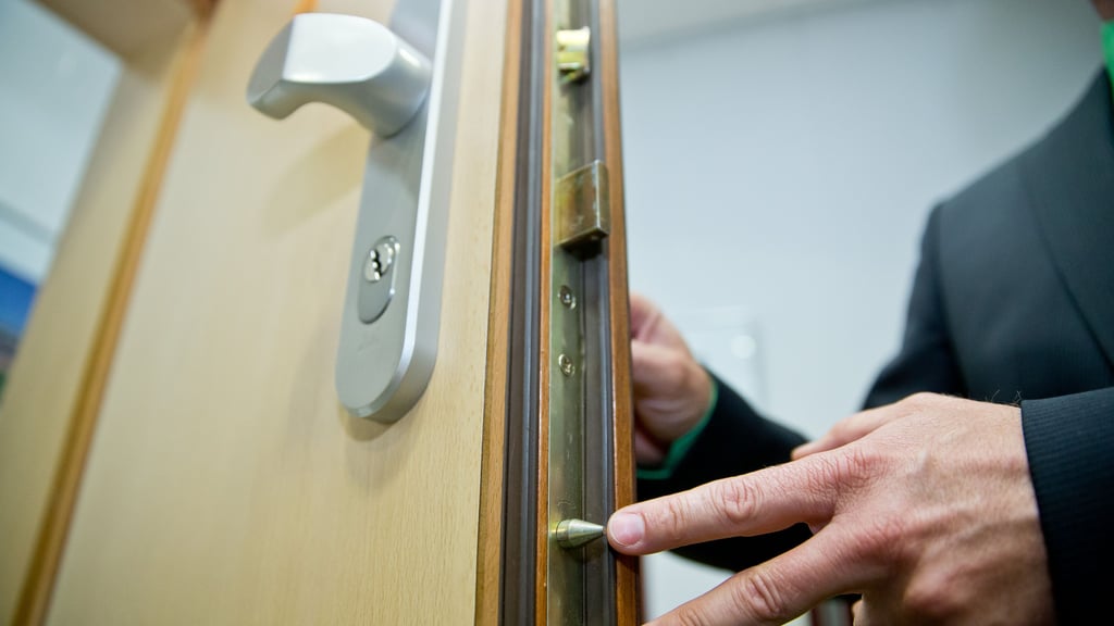 An der Tür wurde die Mieterin schon stutzig. 