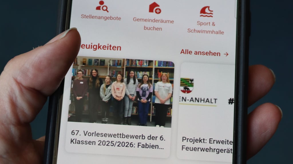 Die Stadt Genthin hat ihre eigene App entwickelt.