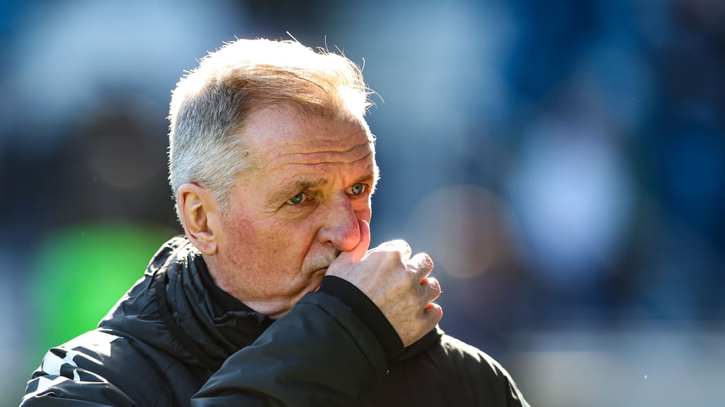 Petrik Sander kann als Trainer des 1. FC Magdeburg auch mal knallhart durchgreifen.