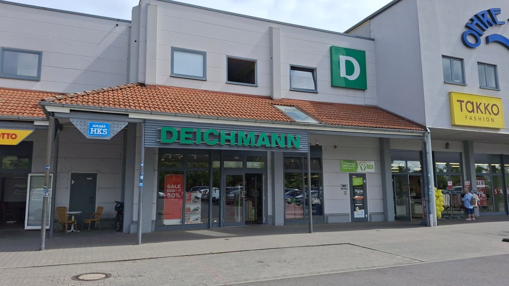 Die Deichmann-Filiale in Haldensleben wurde Ende 2025 nach 30 Jahren geschlossen.