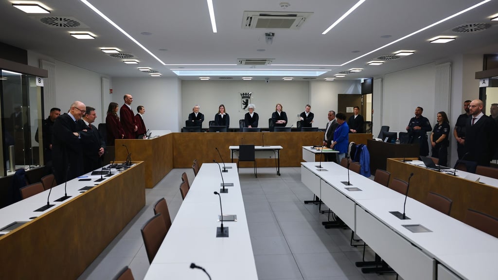 Vor dem Berliner Kammergericht läuft ein Prozess gegen vier mutmaßliche Hamas-Mitglieder. (Archivbild)