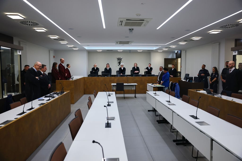 Vor dem Berliner Kammergericht läuft ein Prozess gegen vier mutmaßliche Hamas-Mitglieder. (Archivbild)